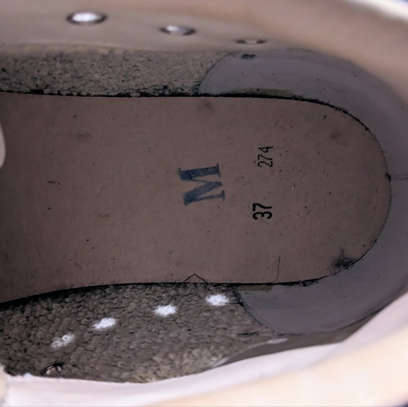 🦄RARE💚Golden Goose💚Silver Glitter MidStar Sneakers 37 - Picture 13 of 15